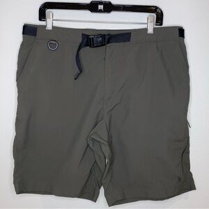 Vintage Nike ACG Nylon Belted Hiking Shorts Men's 36 Olive Green Outdoors